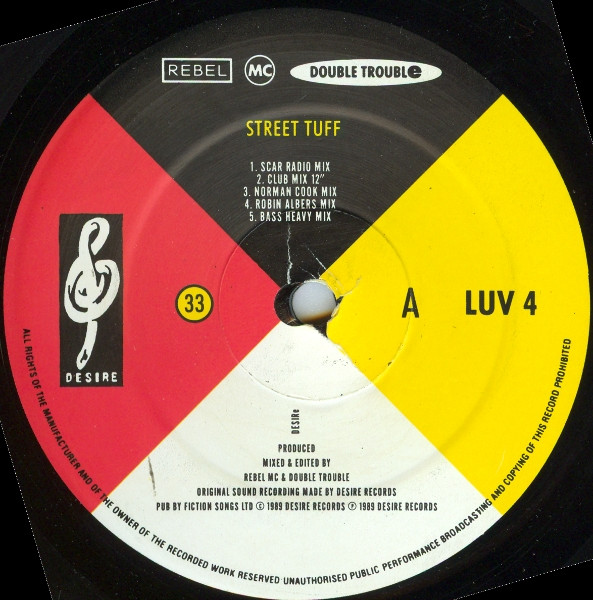Rebel MC, Double Trouble - Twenty One Mixes (2x12") (Very Good Plus (VG+)) - Image 5