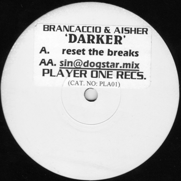 Brancaccio & Aisher - Darker (12", W/Lbl, Sti) (Very Good Plus (VG+))