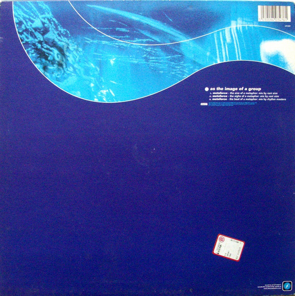 The Art Of Noise, Rakim - Mixed Metaforce (12") (Very Good Plus (VG+)) - Image 2