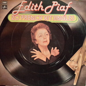 Edith Piaf - 20 "French" Hit Singles (LP, Comp) (Near Mint (NM or M-))