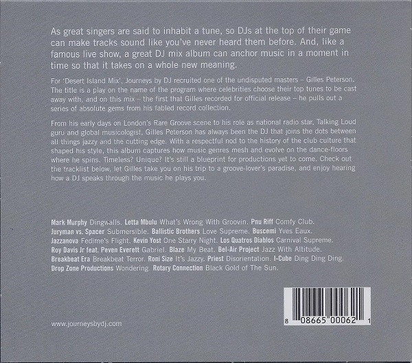 Gilles Peterson - Desert Island Mix (CD, Mixed, RE) (Near Mint (NM or M-)) - Image 2