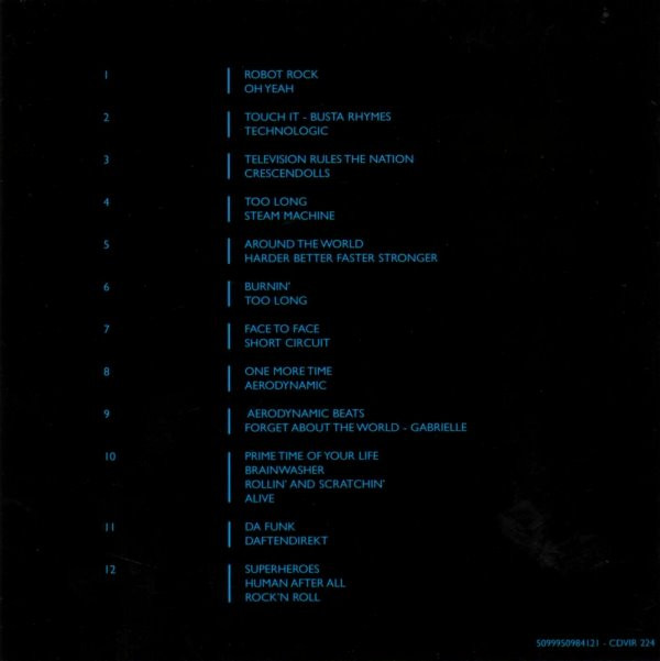 Daft Punk - Alive 2007 (CD, Album, Mixed) (Near Mint (NM or M-)) - Image 3