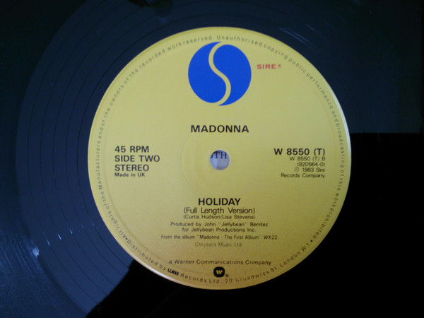 Madonna - True Blue (Extended Dance Version) (12", Single) (Good Plus (G+)) - Image 5