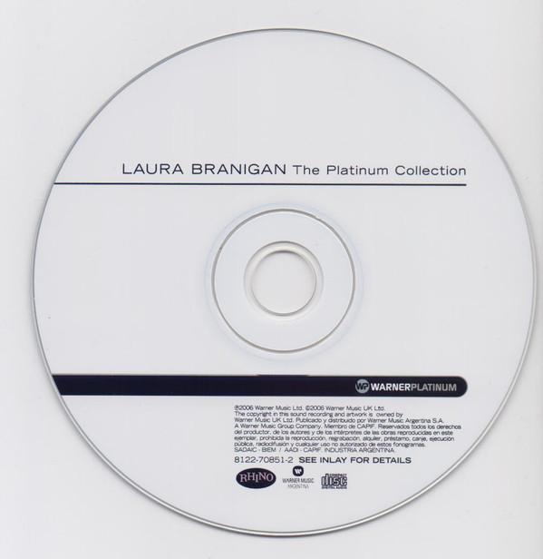 Laura Branigan - The Platinum Collection (CD, Comp) (Mint (M)) - Image 2