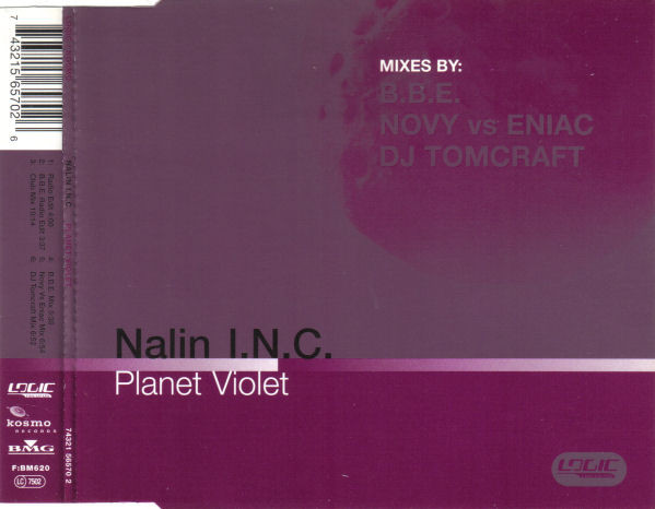 Nalin Inc. - Planet Violet (CD, Single) (Near Mint (NM or M-))
