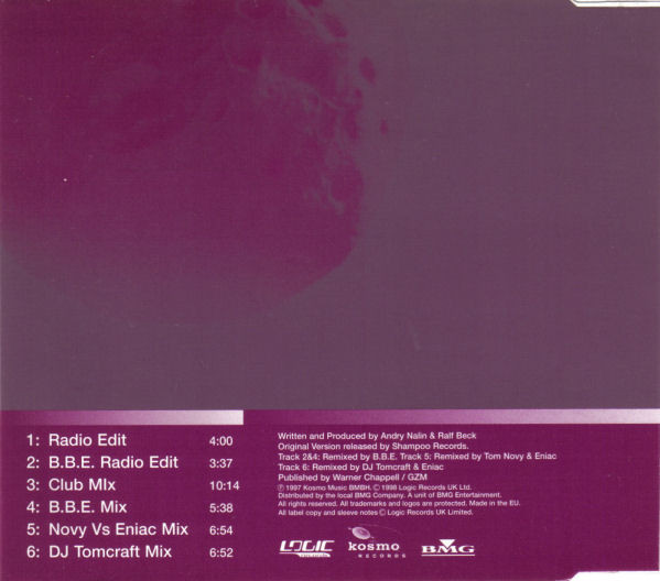Nalin Inc. - Planet Violet (CD, Single) (Near Mint (NM or M-)) - Image 2