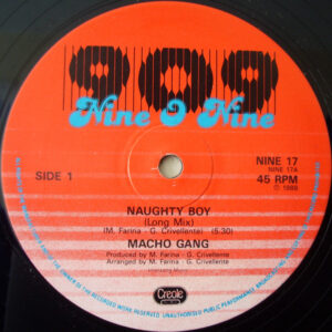 Macho Gang - Naughty Boy (12") (Very Good (VG))