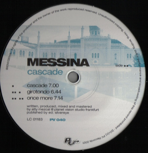 Attilio Messina - Cascade (12") (Very Good Plus (VG+))