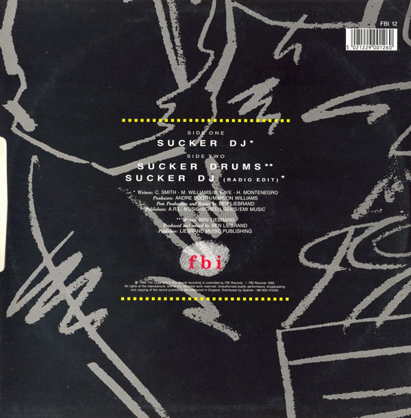 Dimples D - Sucker DJ (12", Single) (Very Good Plus (VG+)) - Image 2