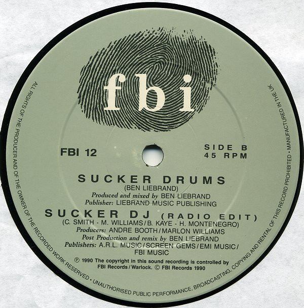 Dimples D - Sucker DJ (12", Single) (Very Good Plus (VG+)) - Image 4