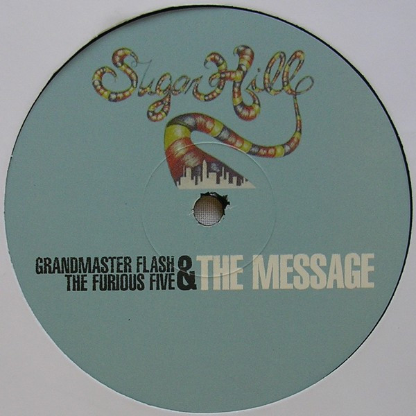 Grandmaster Flash & The Furious Five - The Message (12") (Very Good (VG)) - Image 4