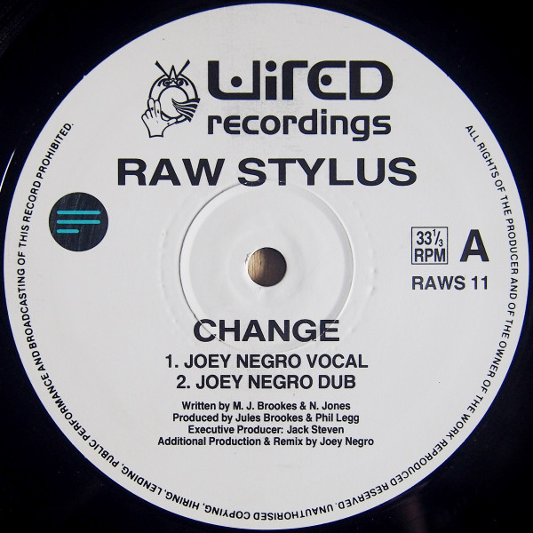 Raw Stylus - Change (12") (Very Good (VG))
