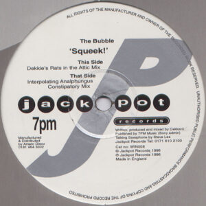 The Bubble - Squeek! (12") (Very Good (VG))