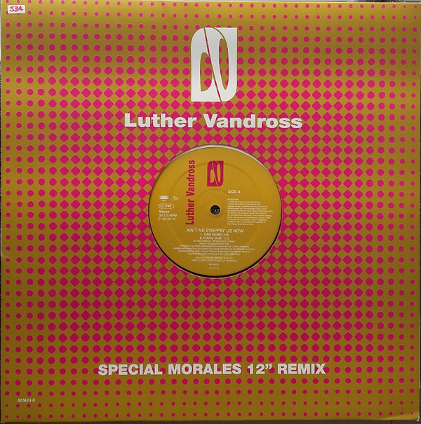 Luther Vandross - Ain't No Stoppin' Us Now (12", Single) (Very Good Plus (VG+))