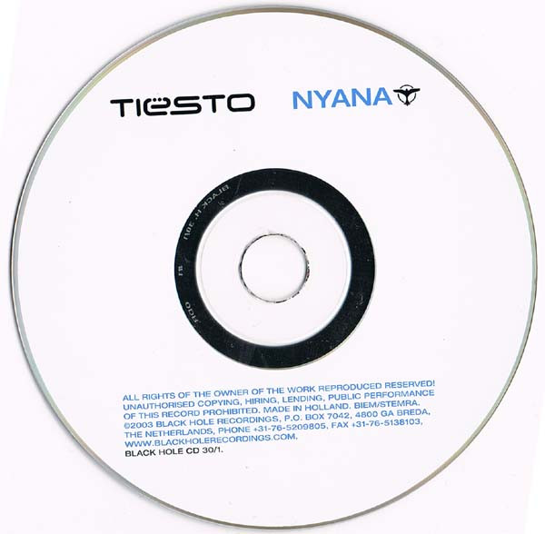 DJ Tiësto - Nyana (2xCD, Comp, Mixed) (Near Mint (NM or M-)) - Image 3