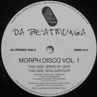 Da Beatmunga - Morph Disco Vol. 1 (12", Promo) (Very Good Plus (VG+))