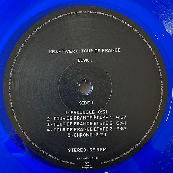 Kraftwerk - Tour De France (LP, Blu + LP, Red + Album, Ltd, RE, RM, RP, S/Edit) (Mint (M)) - Image 3