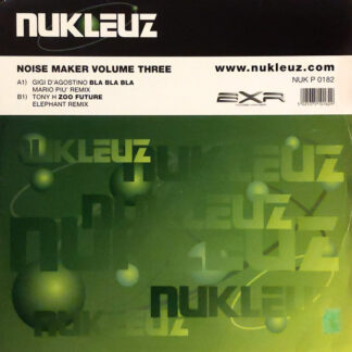 Gigi D'Agostino / Tony H - Noise Maker Volume Three (12", Comp) (Near Mint (NM or M-))