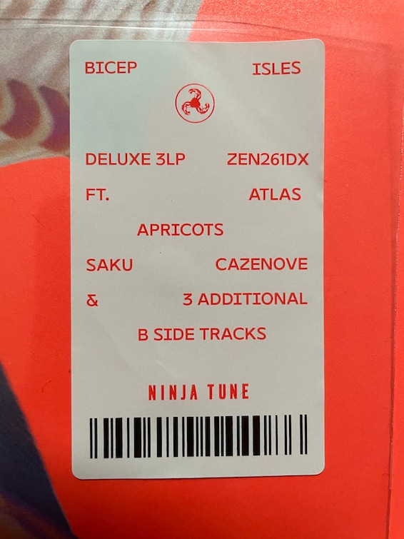 Bicep - Isles (3xLP, Album, Dlx, Ora) (Mint (M)) - Image 2