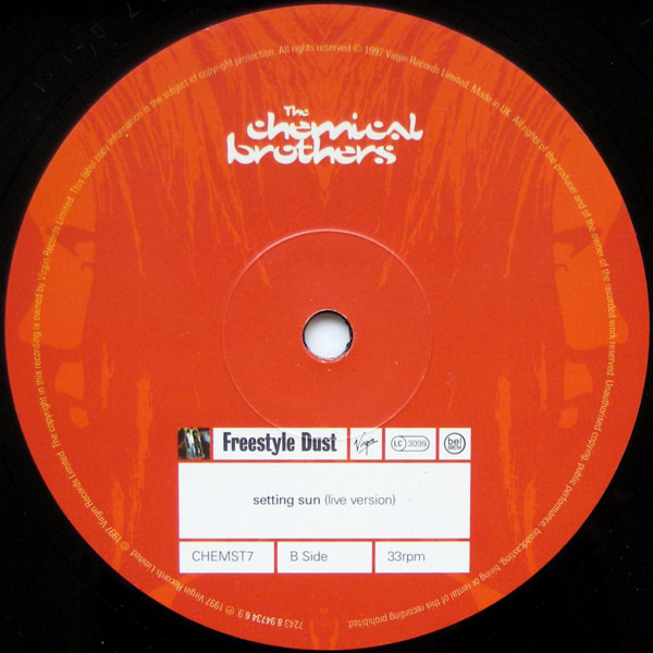 The Chemical Brothers - The Private Psychedelic Reel (12", EP, Ltd, Num) (Very Good Plus (VG+)) - Image 4