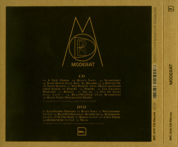 Moderat - Moderat (CD, Album + DVD-V) (Mint (M)) - Image 2