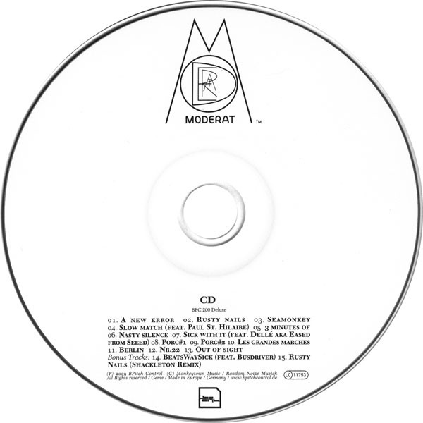 Moderat - Moderat (CD, Album + DVD-V) (Mint (M)) - Image 3