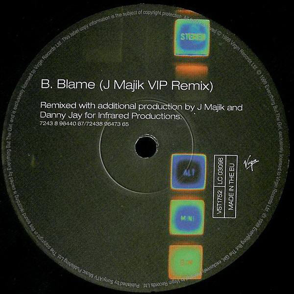 Everything But The Girl - Blame (2x12", Ltd) (Near Mint (NM or M-)) - Image 2