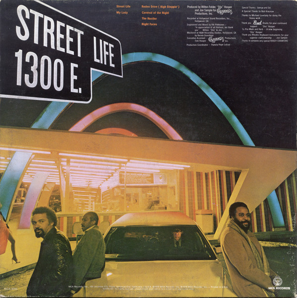 The Crusaders - Street Life (LP, Album, Glo) (Very Good Plus (VG+)) - Image 2