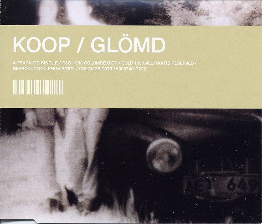 Koop - Glömd (CD, Single) (Very Good Plus (VG+))