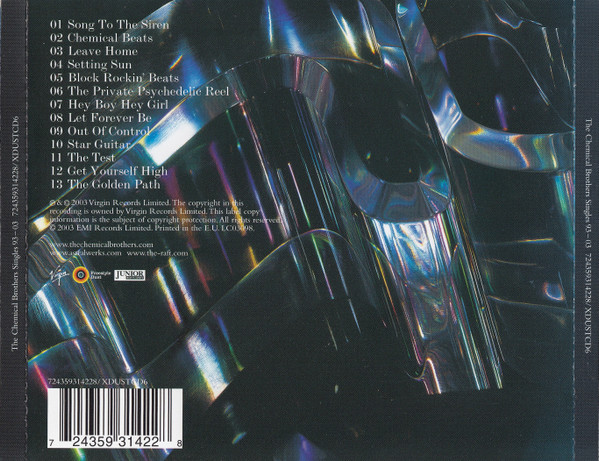 The Chemical Brothers - Singles 93-03 (CD, Comp, RE) (Near Mint (NM or M-)) - Image 2