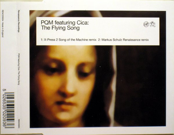 Prince Quick Mix Featuring Cica - The Flying Song (CD, Single) (Very Good Plus (VG+)) - Image 2