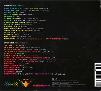 Dubfire + Loco Dice - Ten Years Cocoon Ibiza (2xCD, Comp, Mixed) (Very Good Plus (VG+)) - Image 2