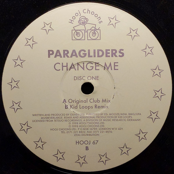 Paragliders - Change Me (12", 1/2) (Very Good Plus (VG+)) - Image 4