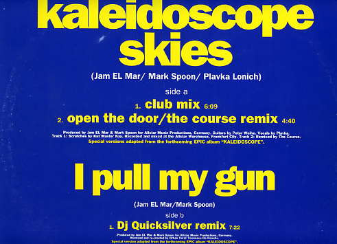 Jam & Spoon - Kaleidoscope Skies (12", Promo) (Near Mint (NM or M-))