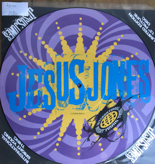 Jesus Jones - International Bright Young Thing (12", Single, Ltd, Pic) (Near Mint (NM or M-))