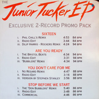 Junior Tucker - The Junior Tucker EP (2x12", Promo) (Mint (M))
