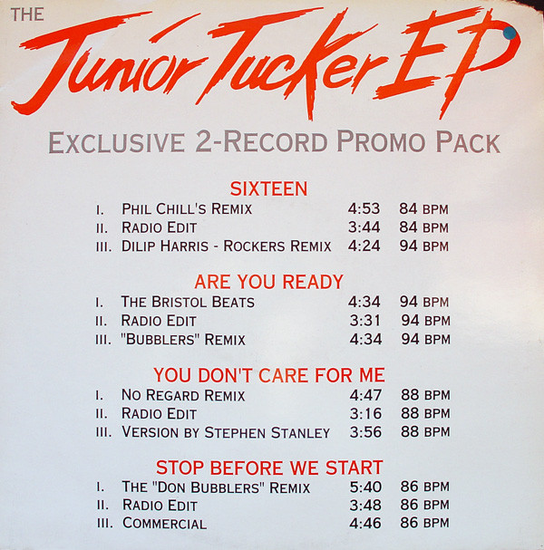 Junior Tucker - The Junior Tucker EP (2x12", Promo) (Mint (M))
