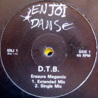 D.T.B. - Erasure Megamix (12") (Very Good (VG))