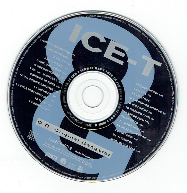 Ice-T - O.G. Original Gangster (CD, Album) (Very Good Plus (VG+)) - Image 3