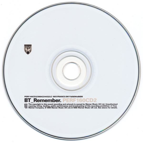BT - Remember (CD, Single, CD2) (Very Good Plus (VG+)) - Image 3