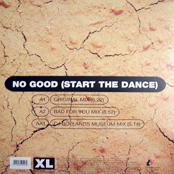 The Prodigy - No Good (Start The Dance) (12", RE) (Very Good Plus (VG+)) - Image 2