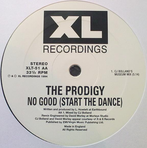 The Prodigy - No Good (Start The Dance) (12", RE) (Very Good Plus (VG+)) - Image 4