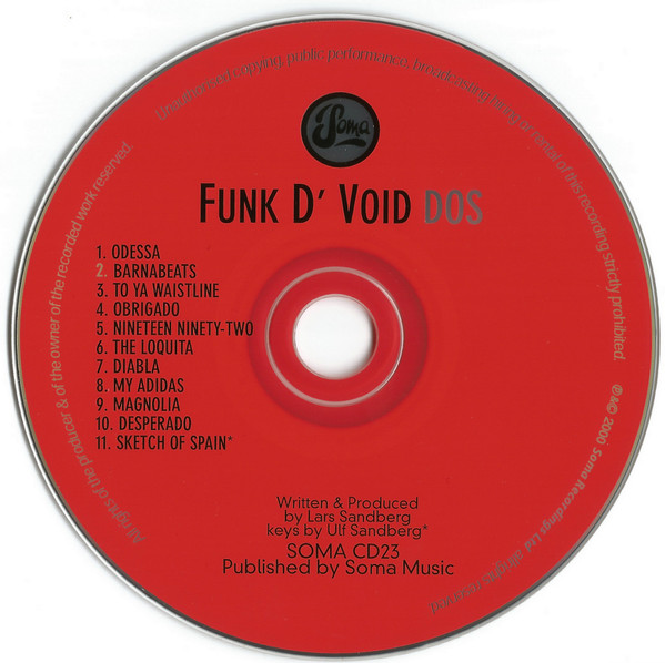 Funk D'Void - Dos (CD, Album) (Near Mint (NM or M-)) - Image 3