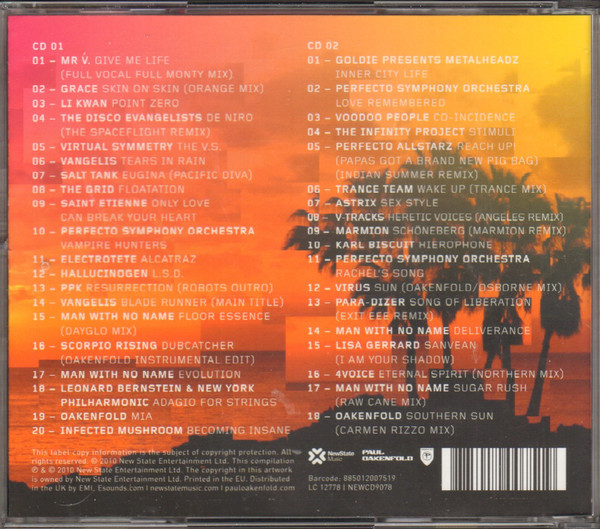Paul Oakenfold - The Goa Mix 2011 (2xCD, Comp, Mixed, Sli) (Near Mint (NM or M-)) - Image 2