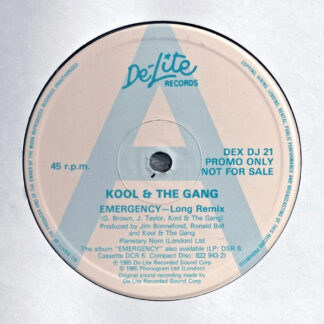 Kool & The Gang - Emergency (12", Single, Promo) (Very Good Plus (VG+))