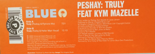 Peshay - Truly (12") (Very Good Plus (VG+)) - Image 3