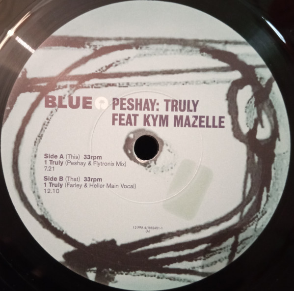 Peshay - Truly (12") (Very Good Plus (VG+)) - Image 4