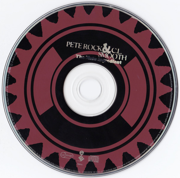 Pete Rock & C.L. Smooth - The Main Ingredient (CD, Album) (Very Good (VG)) - Image 3