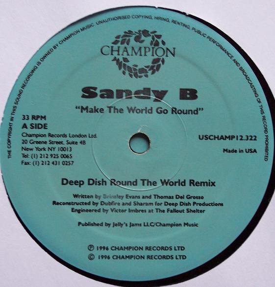 Sandy B - Make The World Go Round (2x12") (Near Mint (NM or M-)) - Image 3