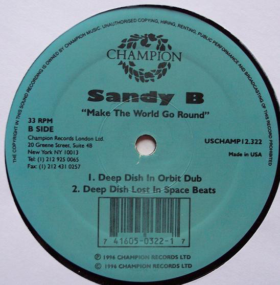 Sandy B - Make The World Go Round (2x12") (Near Mint (NM or M-)) - Image 4